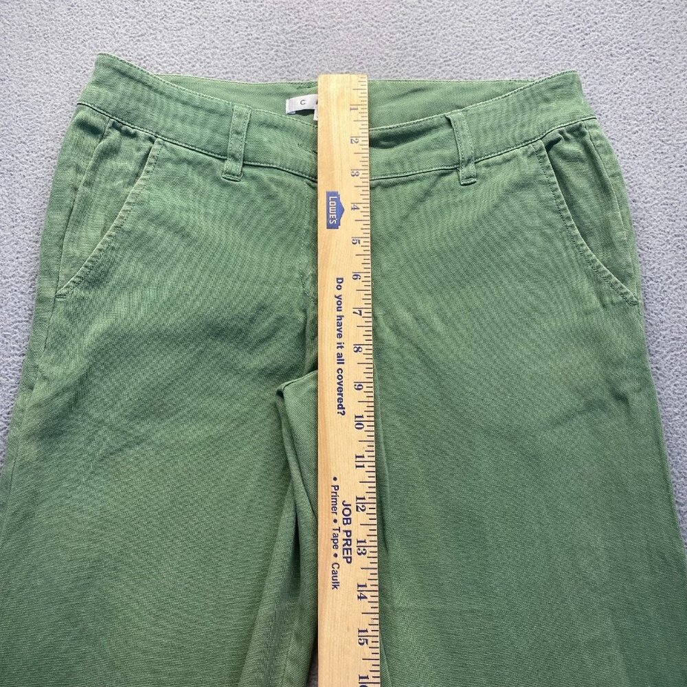 Cabi Women's Green Low Rise Stretch Skinny Pants Size 0,Pockets,Zipper - Picture 5 of 9